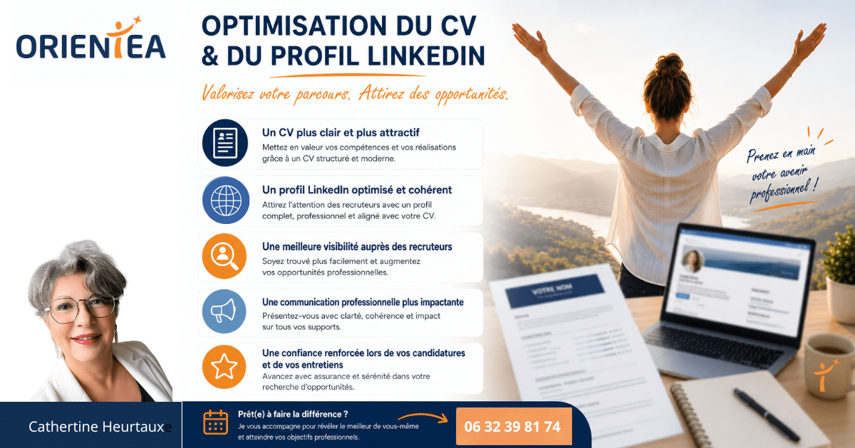 optimisation du CV et du profil LinkedIn